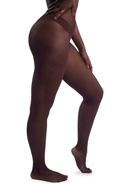Shop Nude Barre Fishnet Tights In 5pm