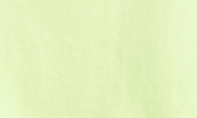 Shop Acne Studios Fierre Logo Sweatshirt In Fluo Green