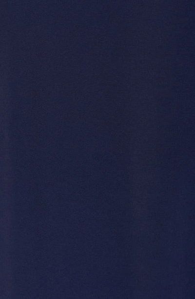 Kiyonna Womens Plus Size Essential Wrap Dress In Nouveau Navy