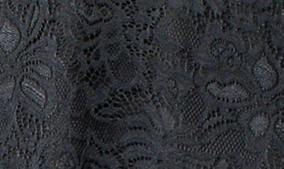 Kiyonna Women's Plus Size Mademoiselle Lace Dress In Onyx