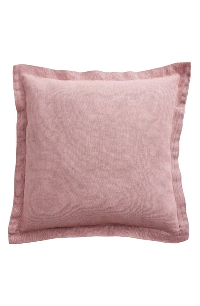 Shop Bed Threads French Linen Accent Pillow Cover In Lavender