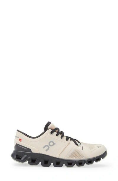 Shop On Cloud X 3 Training Shoe In Fawn/ Magnet