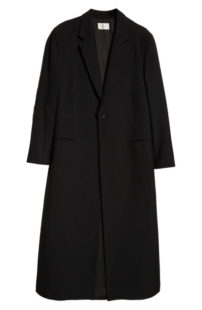 Shop The Row Cheval Virgin Wool & Mohair Coat In Black