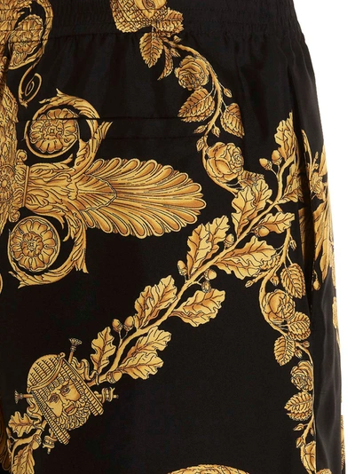 Shop Versace 'barocco' Bermuda Shorts