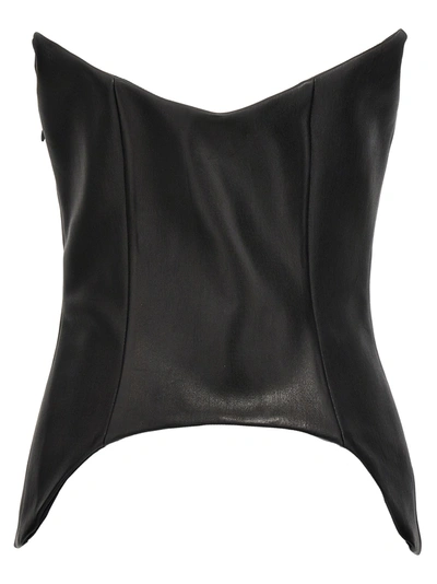 Shop Monot Bustier Top Tops Black