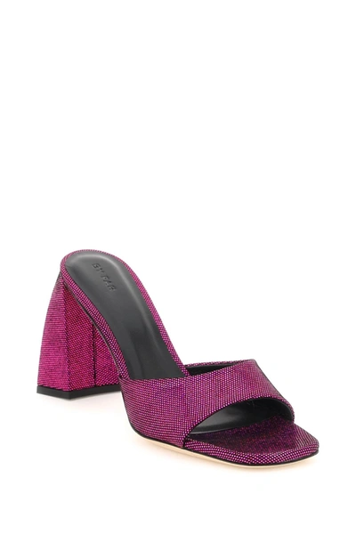 Shop By Far Disco Dot Leather 'michele' Mules