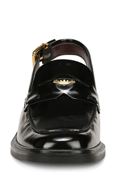 Shop Franco Sarto Giada Slingback Loafer Pump In Black