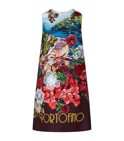 Shop Dolce & Gabbana Embellished Shift Dress