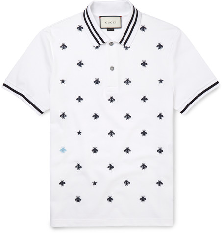 gucci polo bees and stars