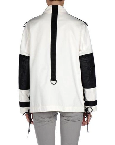 Shop Alexander Wang Jackets In Ivory