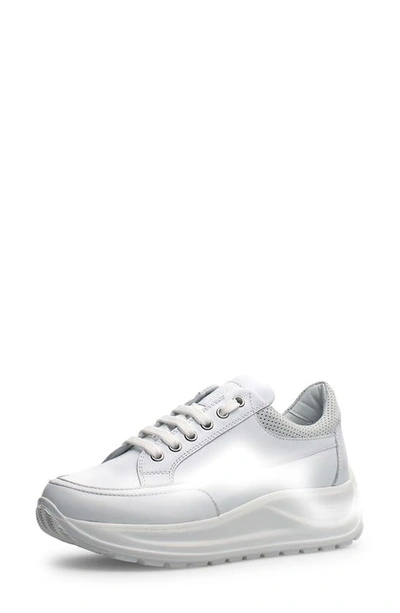 Shop Candice Cooper Spark Two Platform Sneaker In White