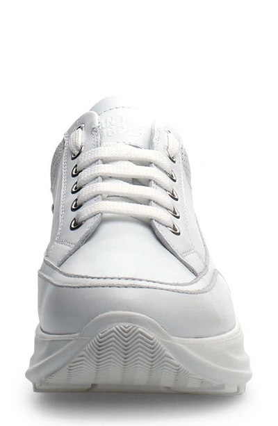 Shop Candice Cooper Spark Two Platform Sneaker In White