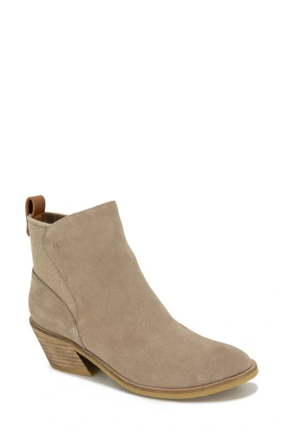 Shop Gentle Souls By Kenneth Cole Clint Western Bootie In Mushroom Suede