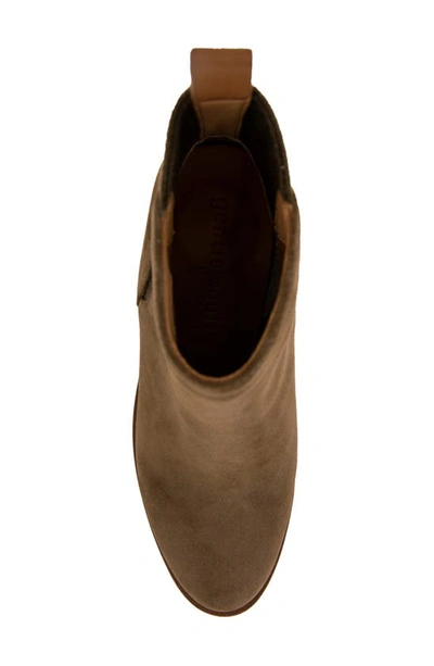 Gentle Souls By Kenneth Cole Clint Western Bootie In Cocoa Suede