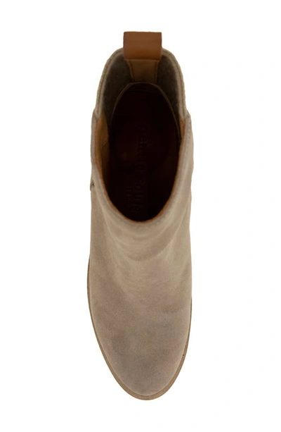 Gentle Souls By Kenneth Cole Clint Western Bootie In Mushroom Suede