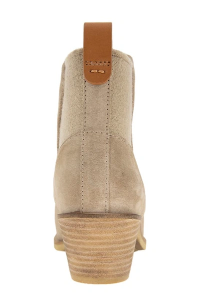 Gentle Souls By Kenneth Cole Clint Western Bootie In Mushroom Suede