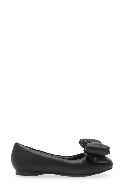 Shop Jeffrey Campbell Bow-out Ballet Flat In Black