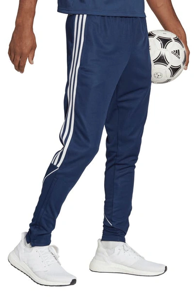 Shop Adidas Originals Tiro 23 Performance Soccer Pants In Team Navy Blue 2
