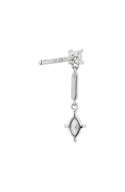 Bony Levy Aviva Diamond Drop Earrings In 18k White Gold
