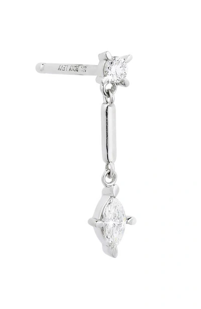 Bony Levy Aviva Diamond Drop Earrings In 18k White Gold