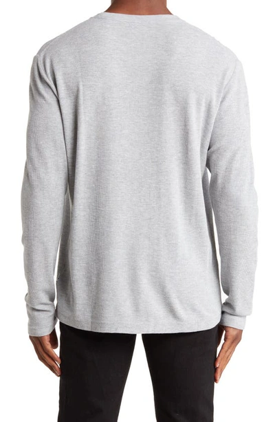 Shop Nn07 Kurt Long Sleeve T-shirt In Grey Mel.