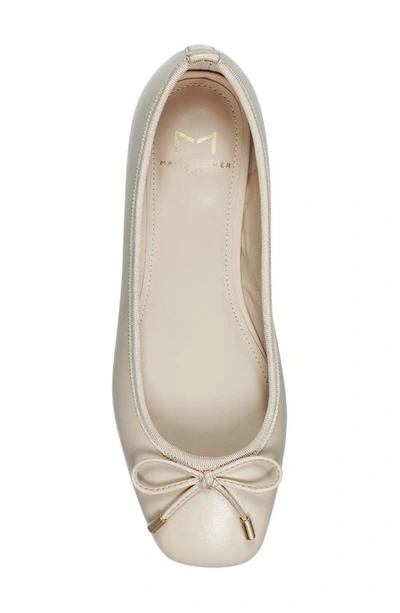 Shop Marc Fisher Ltd Ubet Ballet Flat In Ivory