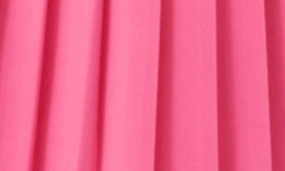 English Factory Sportswear Pleated Stretch Skort In Fuchsia