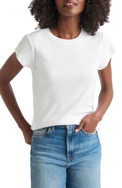 Shop Splendid Faye Crewneck Tee In White