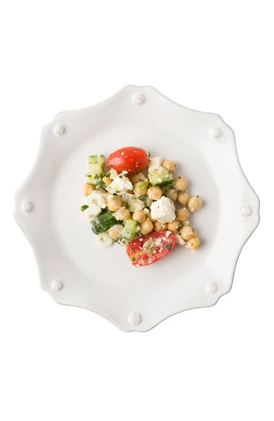 Shop Juliska 'berry And Thread' Scalloped Salad Plate In Whitewash