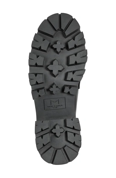 Marc Fisher Ltd Latika Platform Loafer In Black/ Black