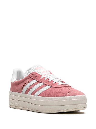 Adidas Originals Gazelle Bold Platform Sneakers In Pink
