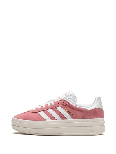 Shop Adidas Originals Gazelle Bold Platform Sneakers In Pink