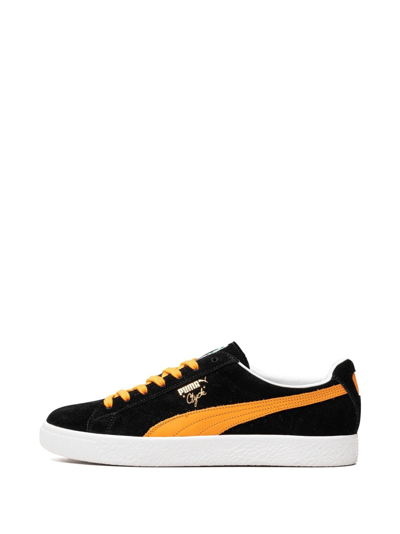 Shop Puma Clydezilla Mij "clyde Low" Sneakers In Black