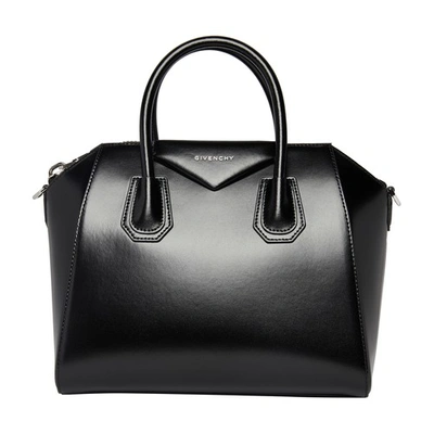 Shop Givenchy Antigona Bag Small In Noir