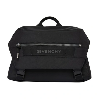 Shop Givenchy G-treck Messenger Bag In Black