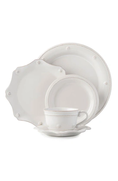 Shop Juliska Berry & Thread Whitewash 5-piece Place Setting With Teacup