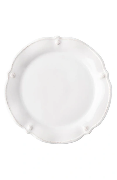 Juliska Berry & Thread Whitewash 16 Piece Dinnerware Set, Service For 4 In Whitewash