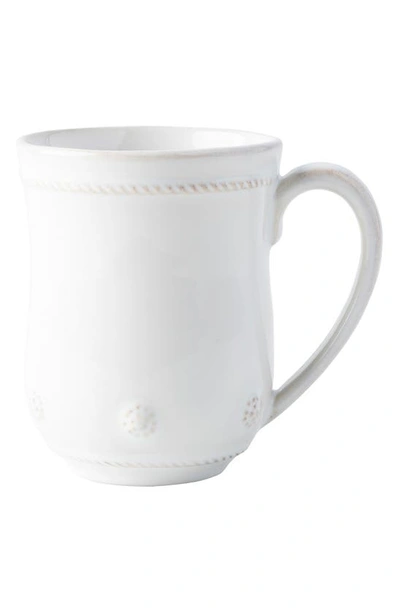 Juliska Berry & Thread Whitewash 16 Piece Dinnerware Set, Service For 4 In Whitewash