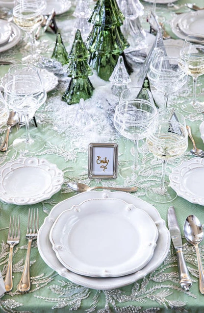 Juliska Berry And Thread Whitewash Flared Dinner Plate In Whitewash