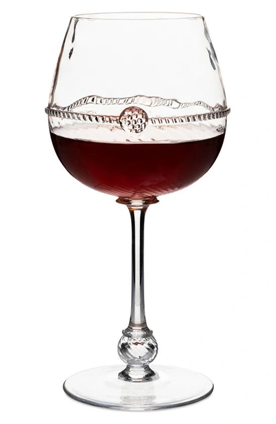 Juliska Graham Red Wine Glass In Clear