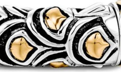 Shop John Hardy Legends Naga Bracelet In Silver/ Gold