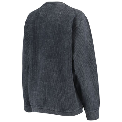 Shop G-iii 4her By Carl Banks Navy Washington Nationals Script Comfy Cord Pullover Sweatshirt