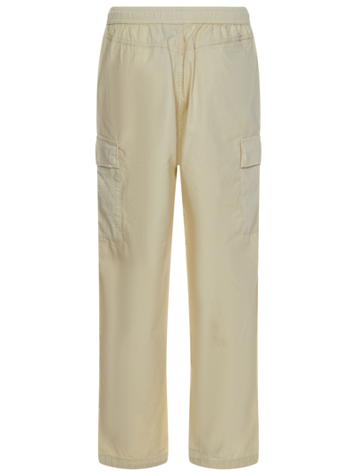 Shop Stussy Ripstop Cargo Beach Trousers In White