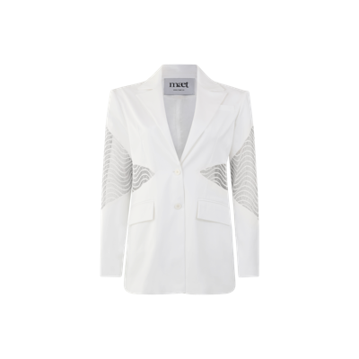 Shop Maet Vale Jacket In White