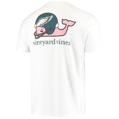 Shop Vineyard Vines White Philadelphia Eagles Big & Tall Helmet T-shirt