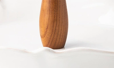 Juliska Berry & Thread Tiered Stand - Whitewash In White
