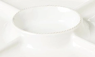 Shop Juliska 'berry And Thread' Ceramic Crudité Platter In Whitewash