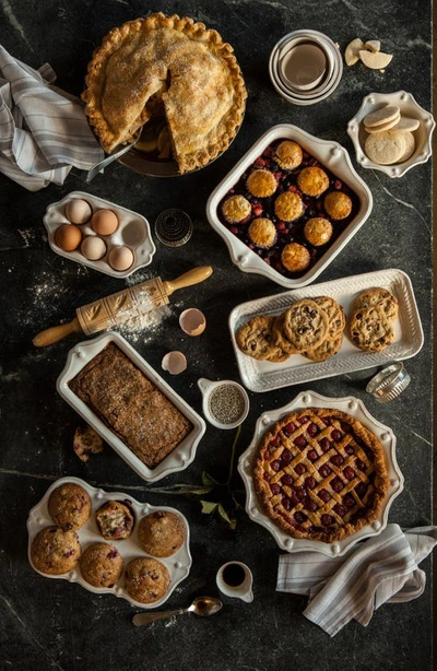 Juliska Berry & Thread Nesting Prep Bowl Set/4 - Whitewash In Whitewash
