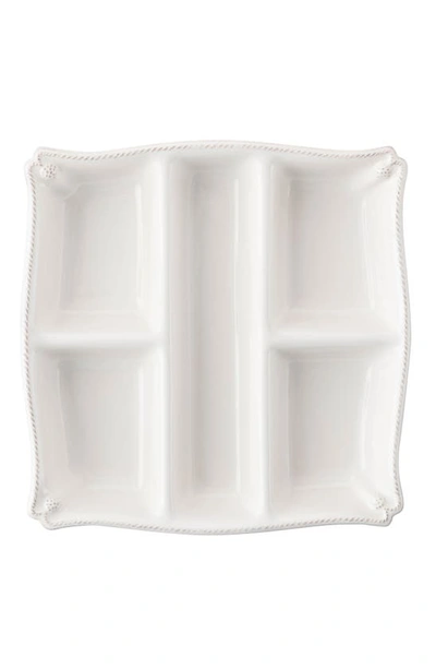 Shop Juliska 'berry And Thread' Ceramic Appetizer Platter In Whitewash