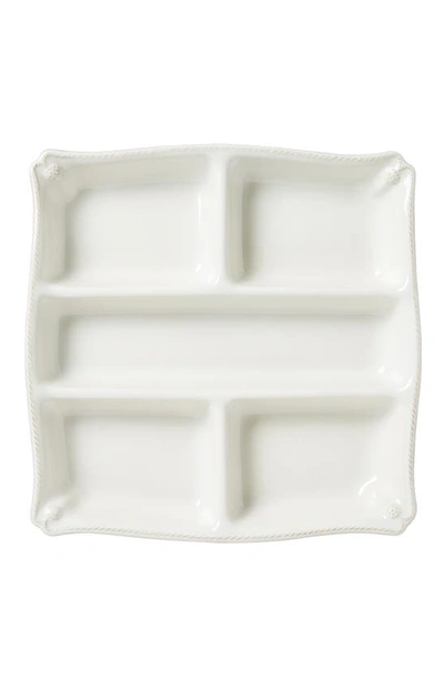 Shop Juliska 'berry And Thread' Ceramic Appetizer Platter In Whitewash